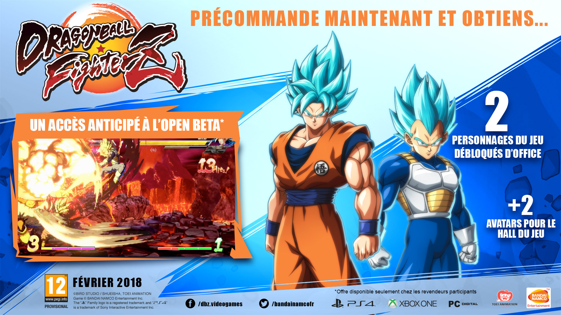 [Jeux Vidéo] Dragon Ball FighterZ nous montre un nouveau trailer - Actu