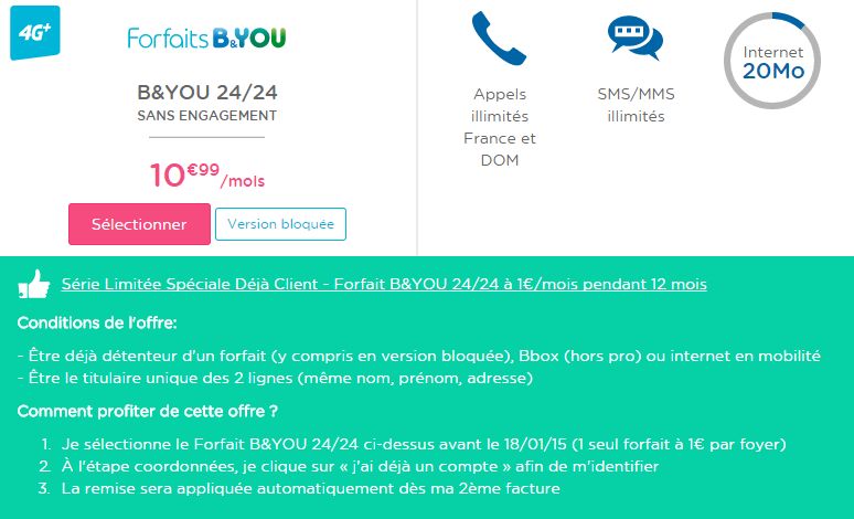 Bouygues Telecom : Un Forfait B&YOU 24.. - Actu-Geek.com