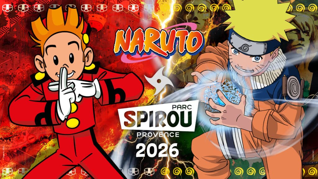 Naruto débarque au Parc Spirou Provence en 2026 : attractions, date et détails